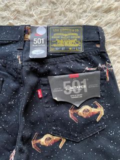 Levis 501 star wars jeans top