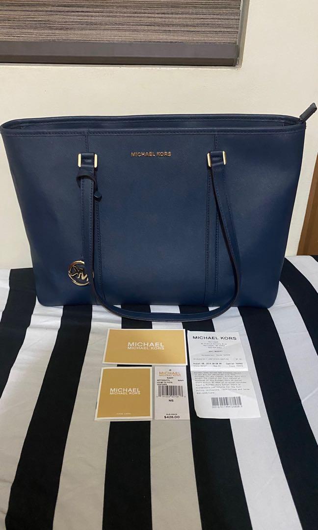 Michael kors sady navy sale