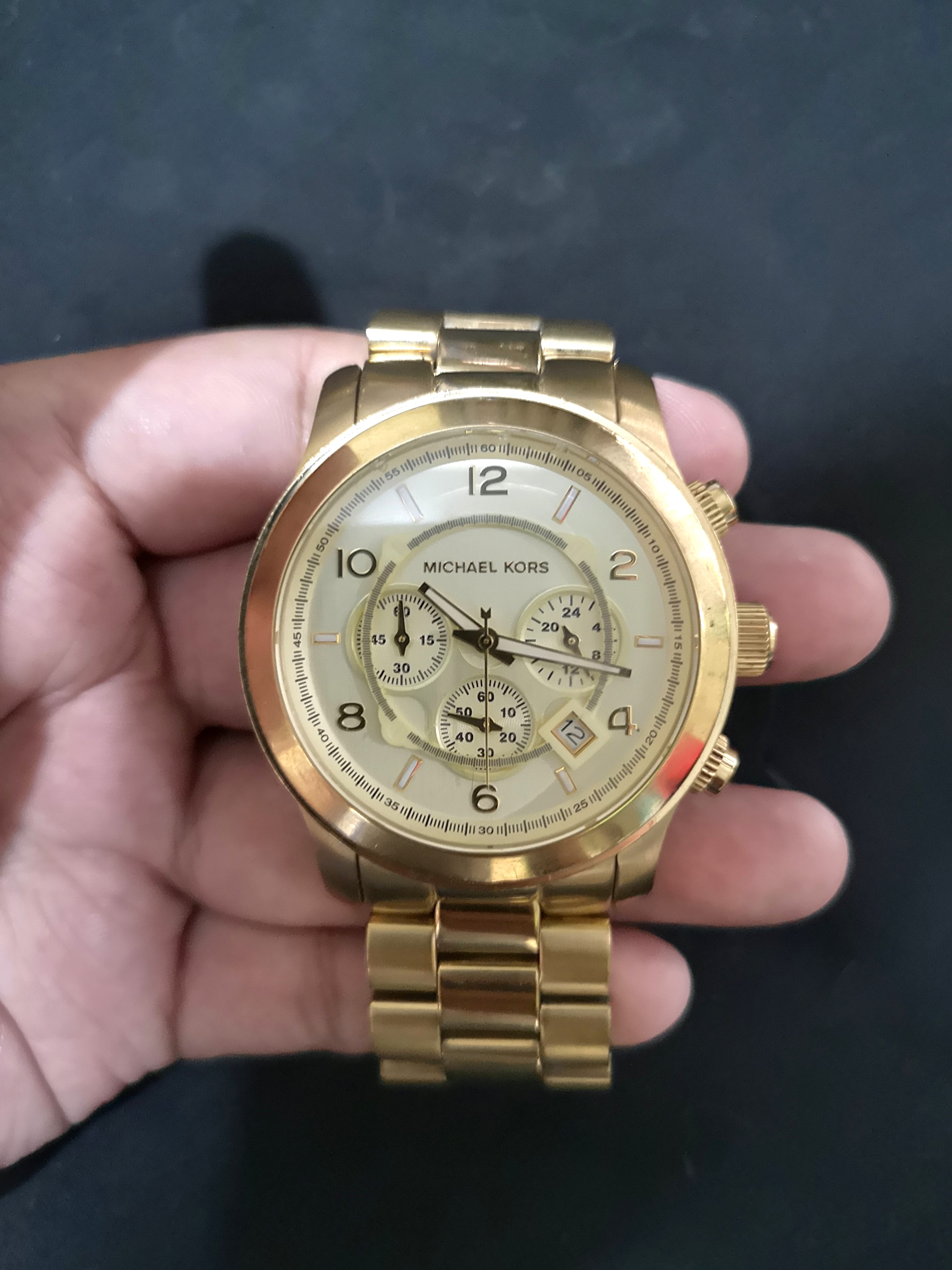 michael kors bone watch