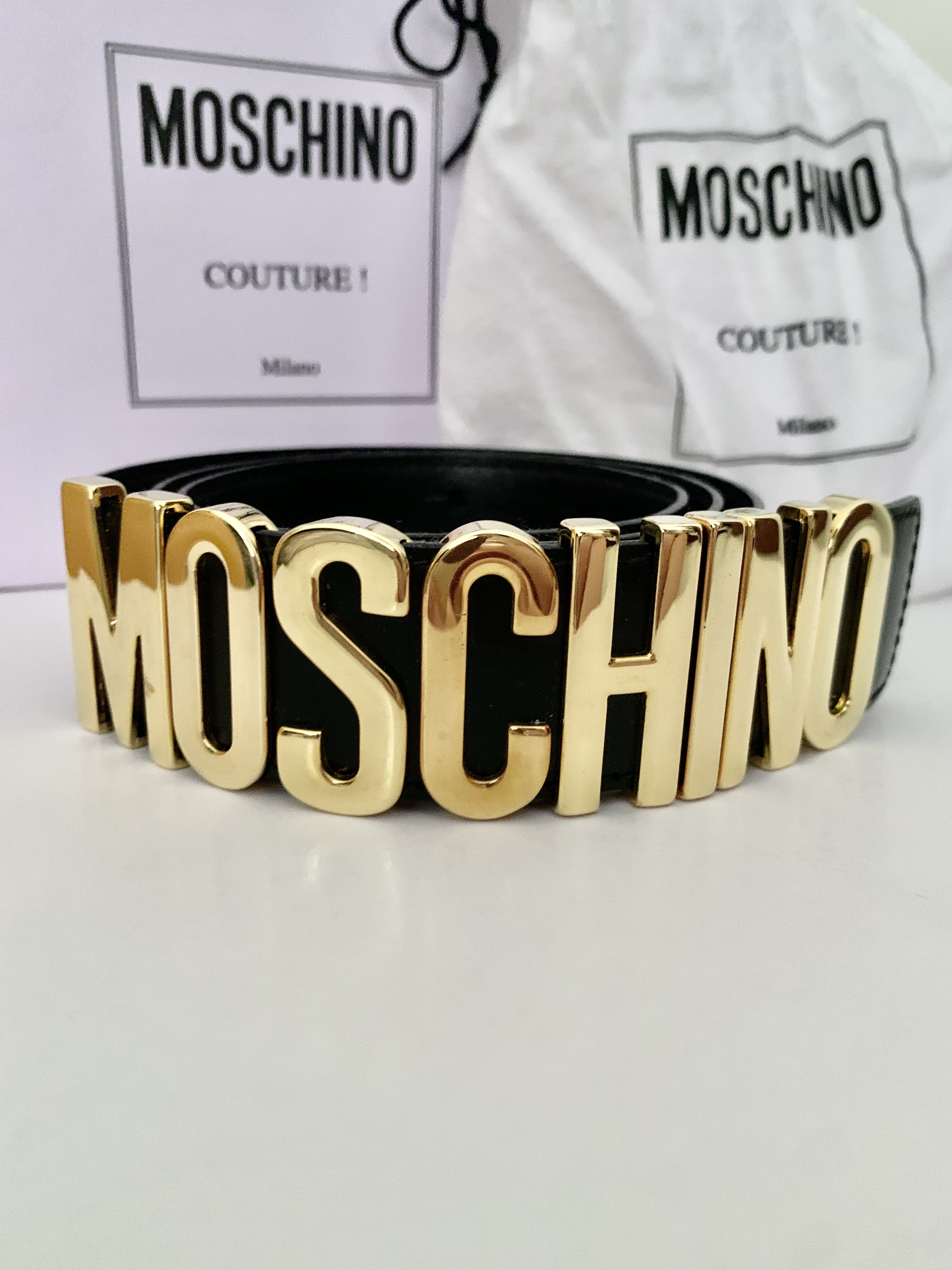 women's moschino belt sale