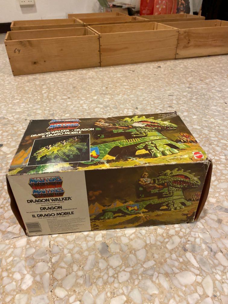 Lot MOTU Battle Ram Et Dragon Walker - Mattel 1983 - Masters Of The Universe - Pièces Détachées