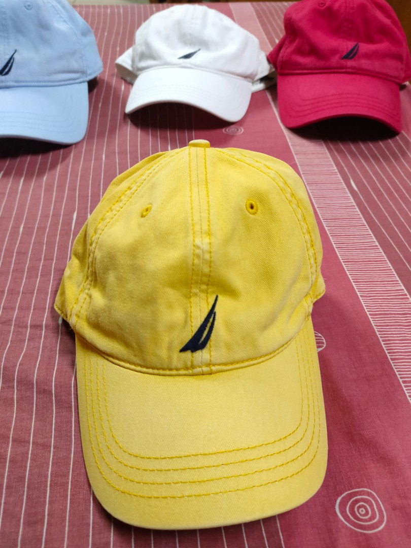 Yellow nautica hat outlet