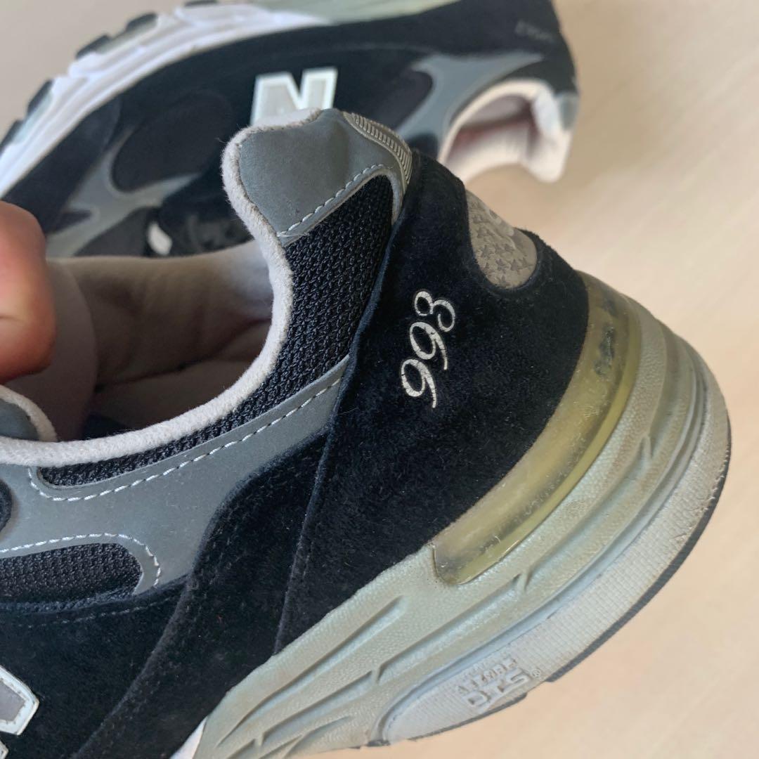 New Balance 993 V2 Black, Men's Fashion, Footwear, Sneakers on Carousell