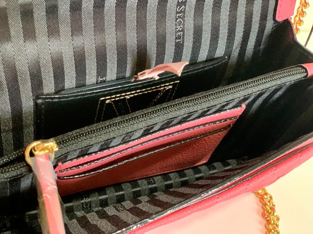 NEW! VICTORIA'S SECRET VS HOT PEONY QUILTED MINI CROSSBODY SLING BAG PURSE  SALE, Women's Fashion, Bags & Wallets, Cross-body Bags on Carousell