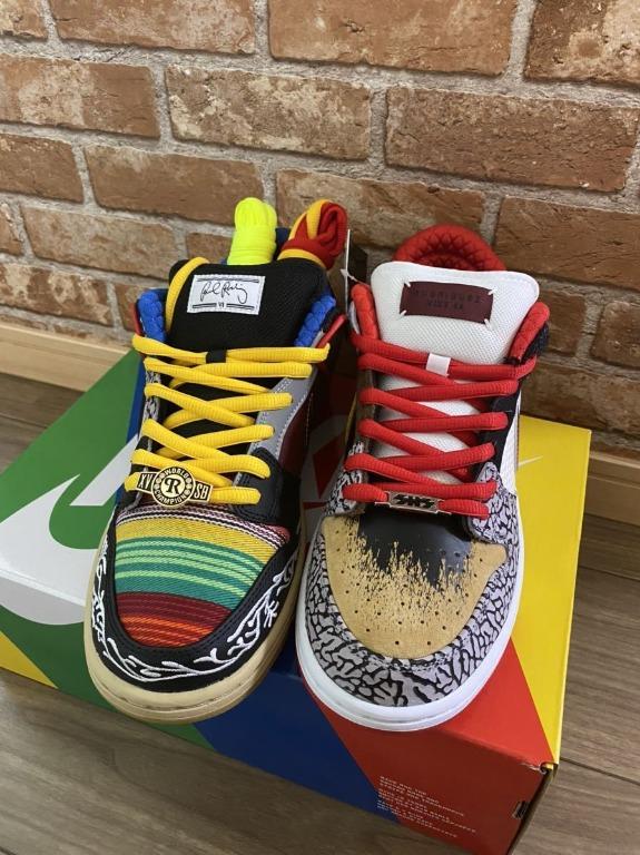 NIKE SB DUNK LOW WHAT THE P-ROD 29cm, 他的時尚, 鞋, 運動鞋在旋轉拍賣