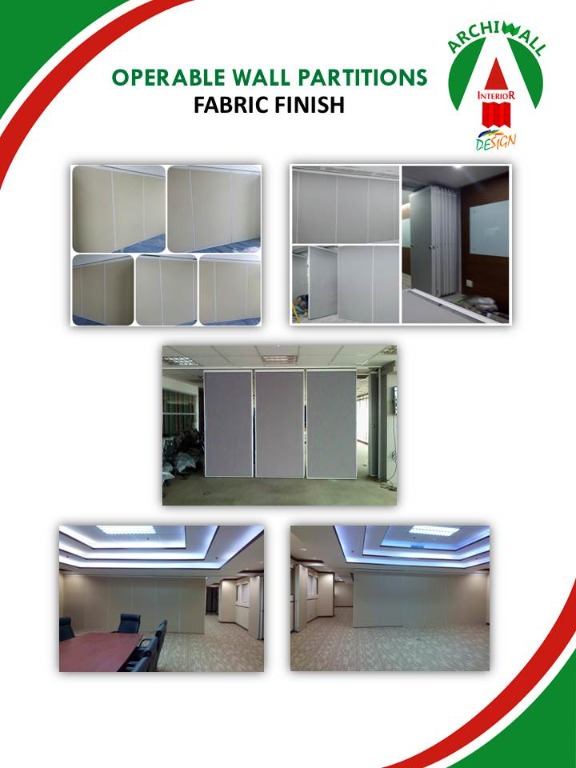 Operable Wall Partition, Furniture & Home Living, Office Furniture ...