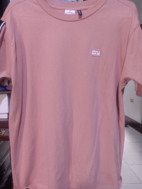 oxygen t shirt pink