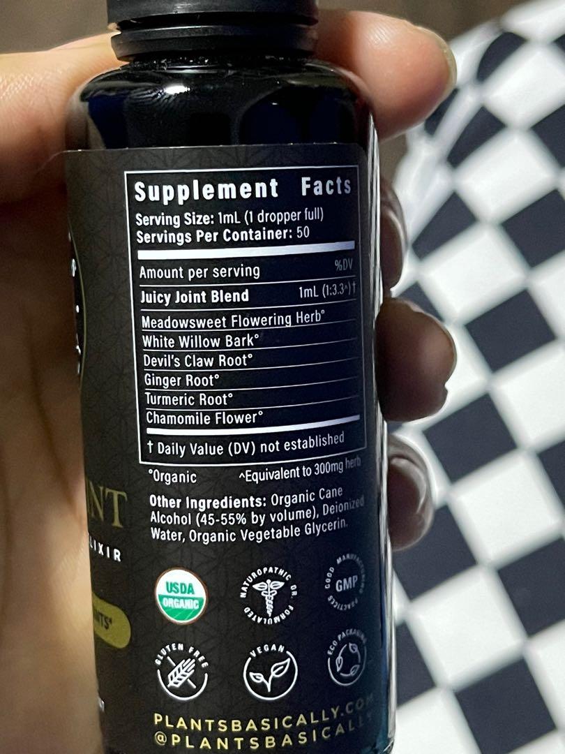 Plantsbasically (Category: Vitamins & Supplements) located in Singapore. Submitted by dopevalley (Listing ID 1098802275, Image 3). Description: Bundle set 3 bottle Immuna - Supports immune system Juicy Joint - Supports for stonger joints Elevate - Supports adrenal health #plantsbasically #healthy #sports #joints #energy #gym #workout #support .