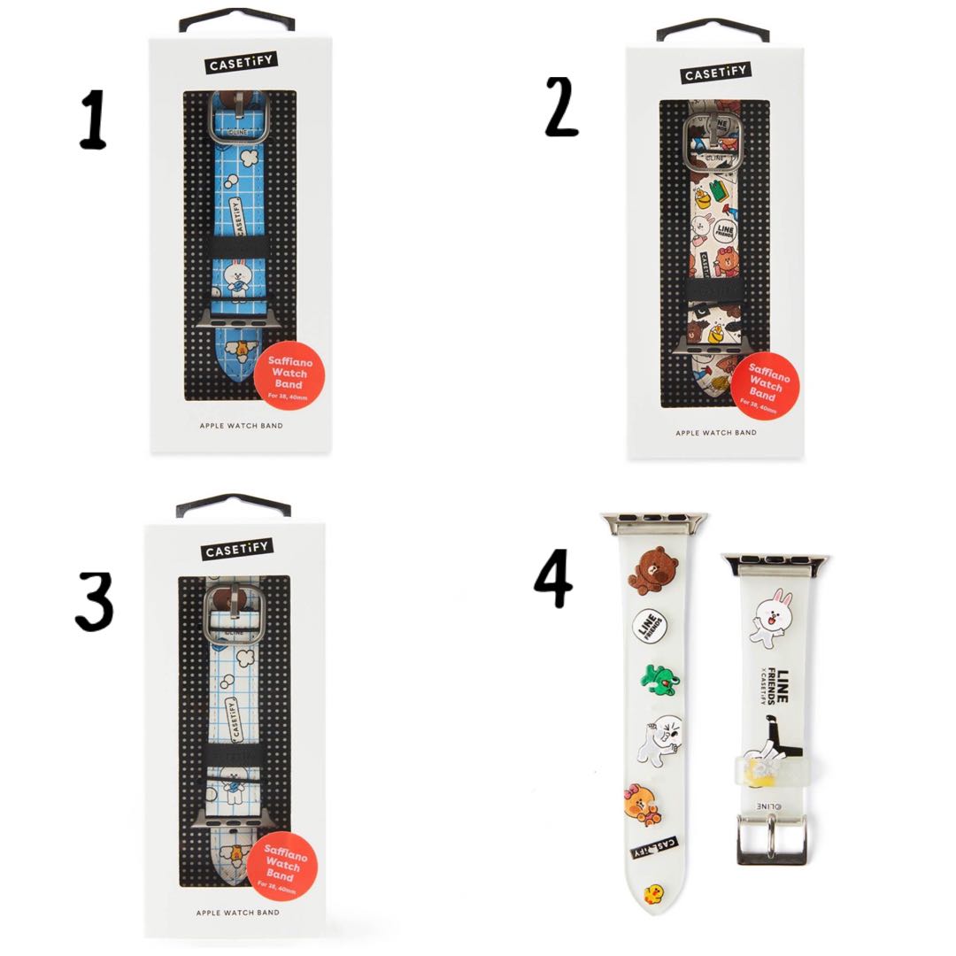 PO Line friends Casetify Apple Watch Strap Women s Fashion