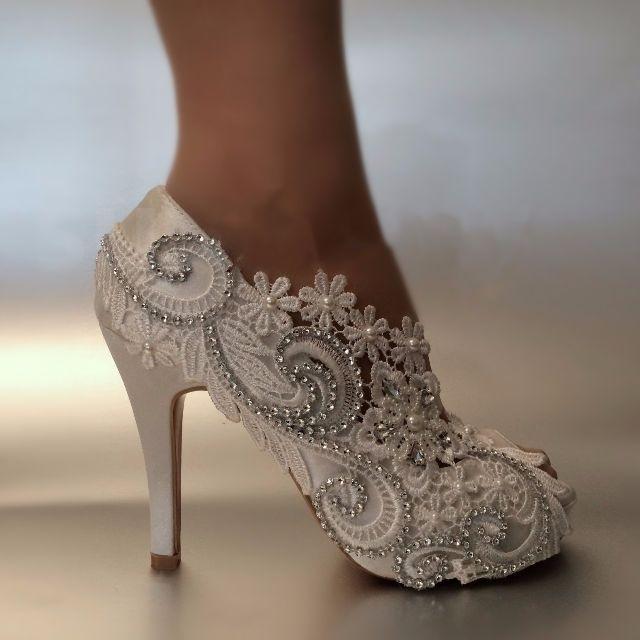 White high sales heels for prom