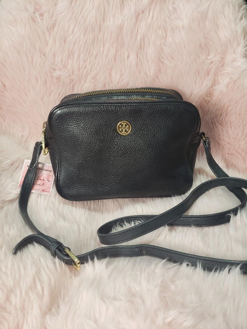 Preloved Authentic Tory Burch Double Zip Robinson Camera Bag, Luxury, Bags  & Wallets on Carousell
