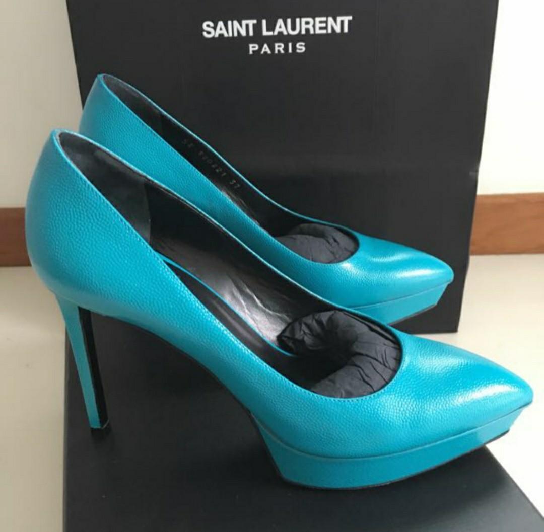 Escarpin turquoise outlet