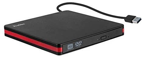 Sale On Rioddas External Cd Drive Usb 3 0 Portable Cd Dvd Rw Drive Slim Dvd Cd Rom Rewriter Burner For Laptop Desktop Pc Windows 10 8 Xp Apple Mac Macbook Pro Computers Tech Parts