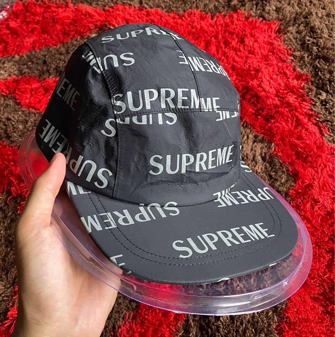 Supreme 3M Reflective Camp Cap