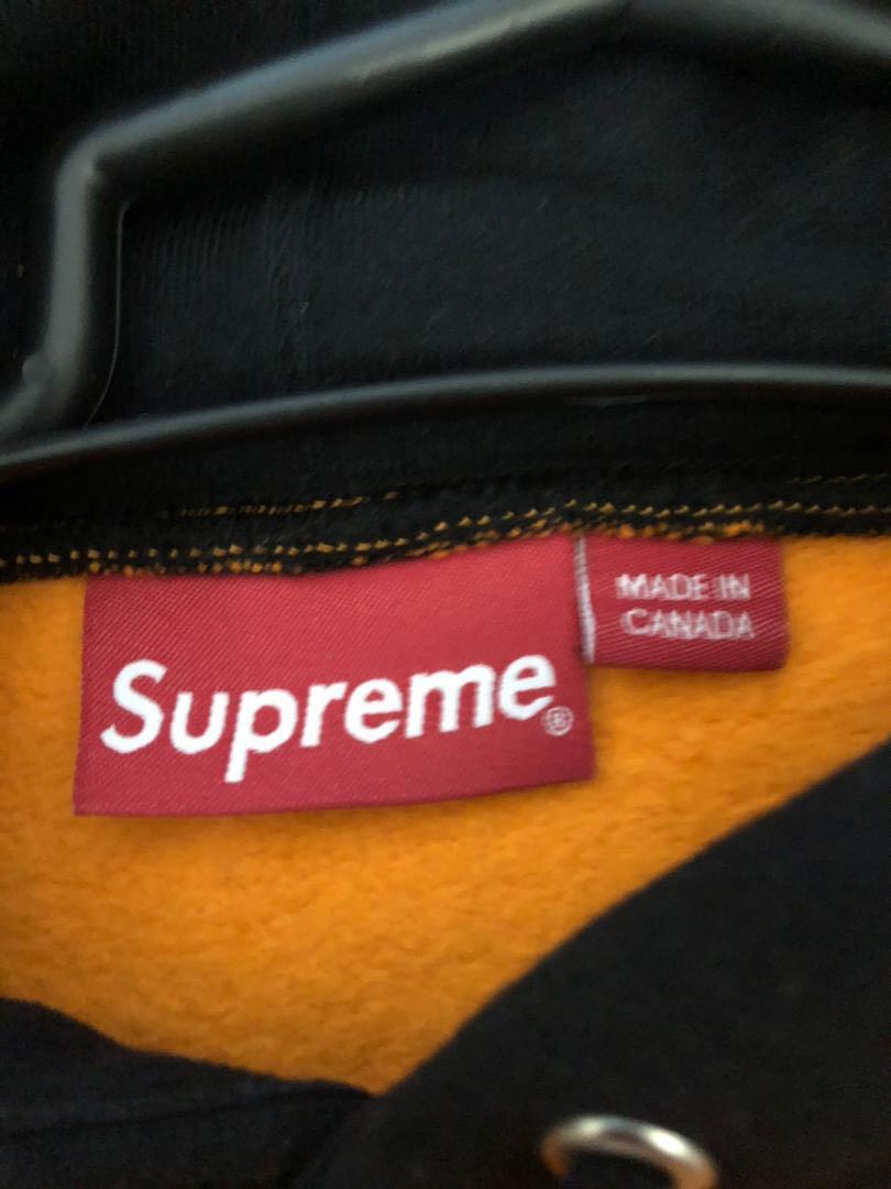 Supreme s discount logo hoodie ss19