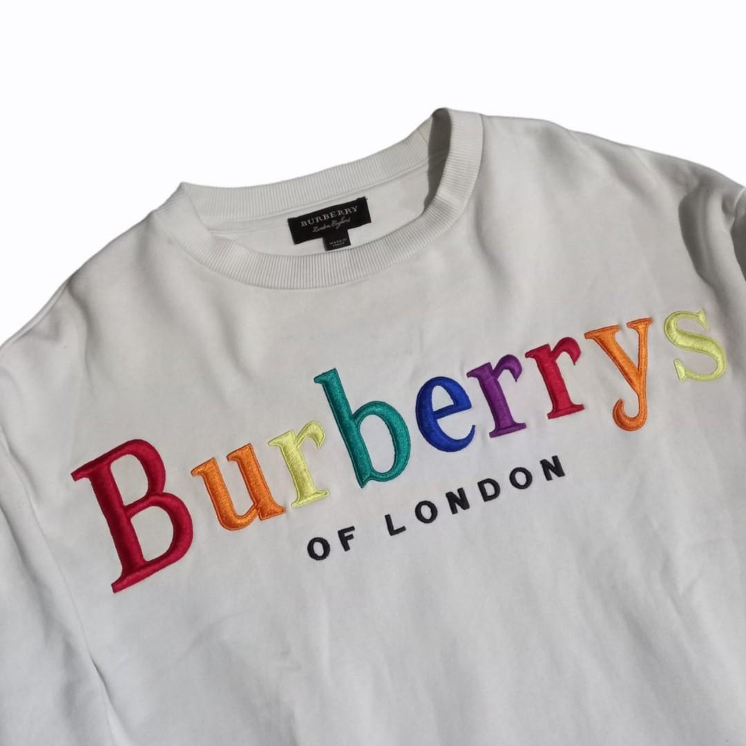 Burberry clearance jumper rainbow