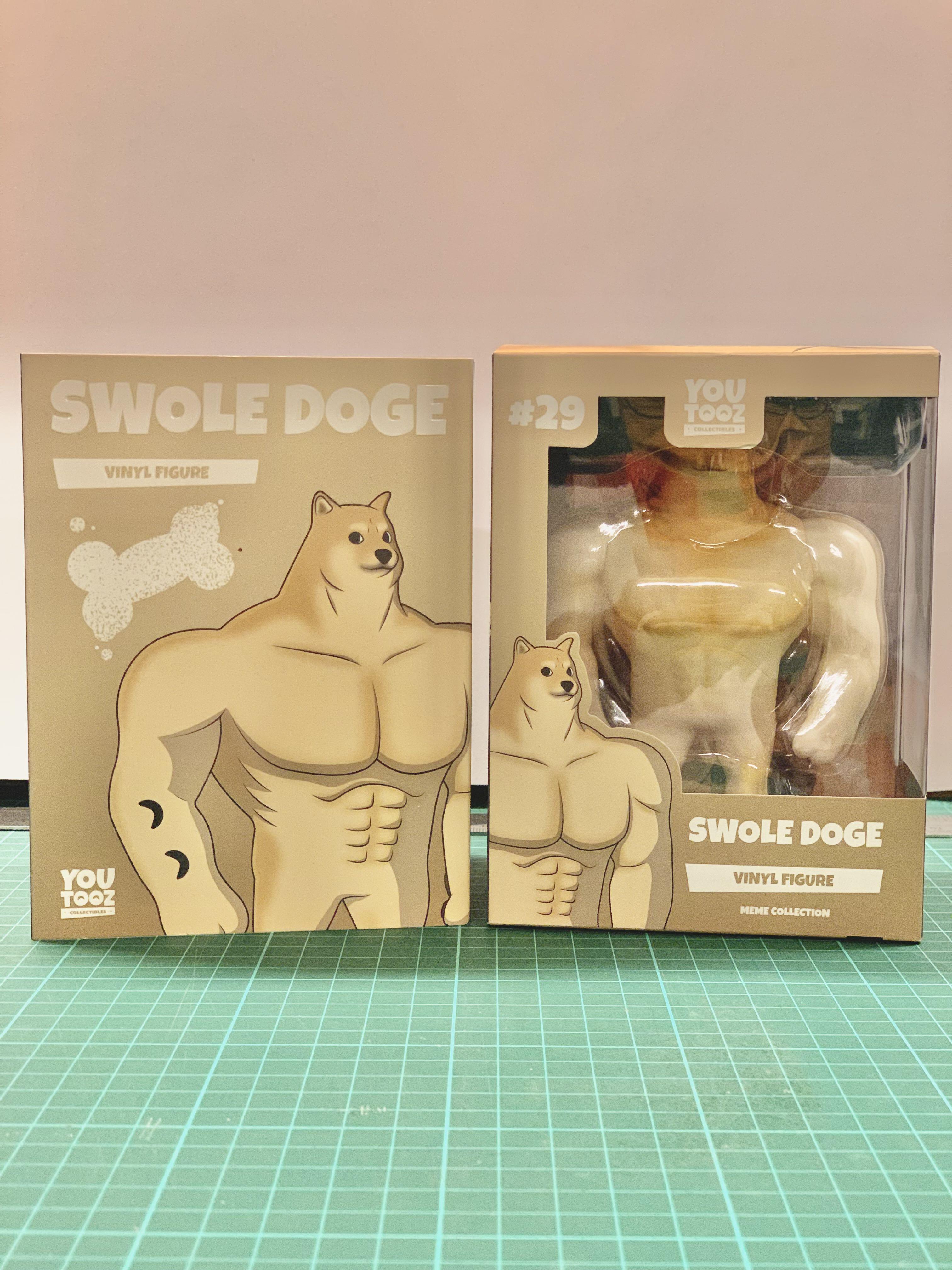 Swole Doge Youtooz Meme 肌肉柴犬公仔vinyl Figure 興趣及遊戲 玩具 遊戲類 Carousell