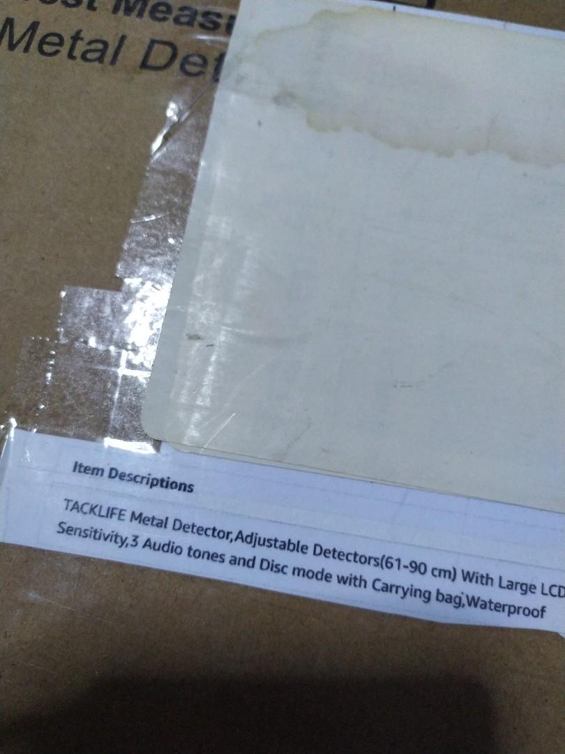 Tacklife MMD02 Metal detector, Everything Else on Carousell