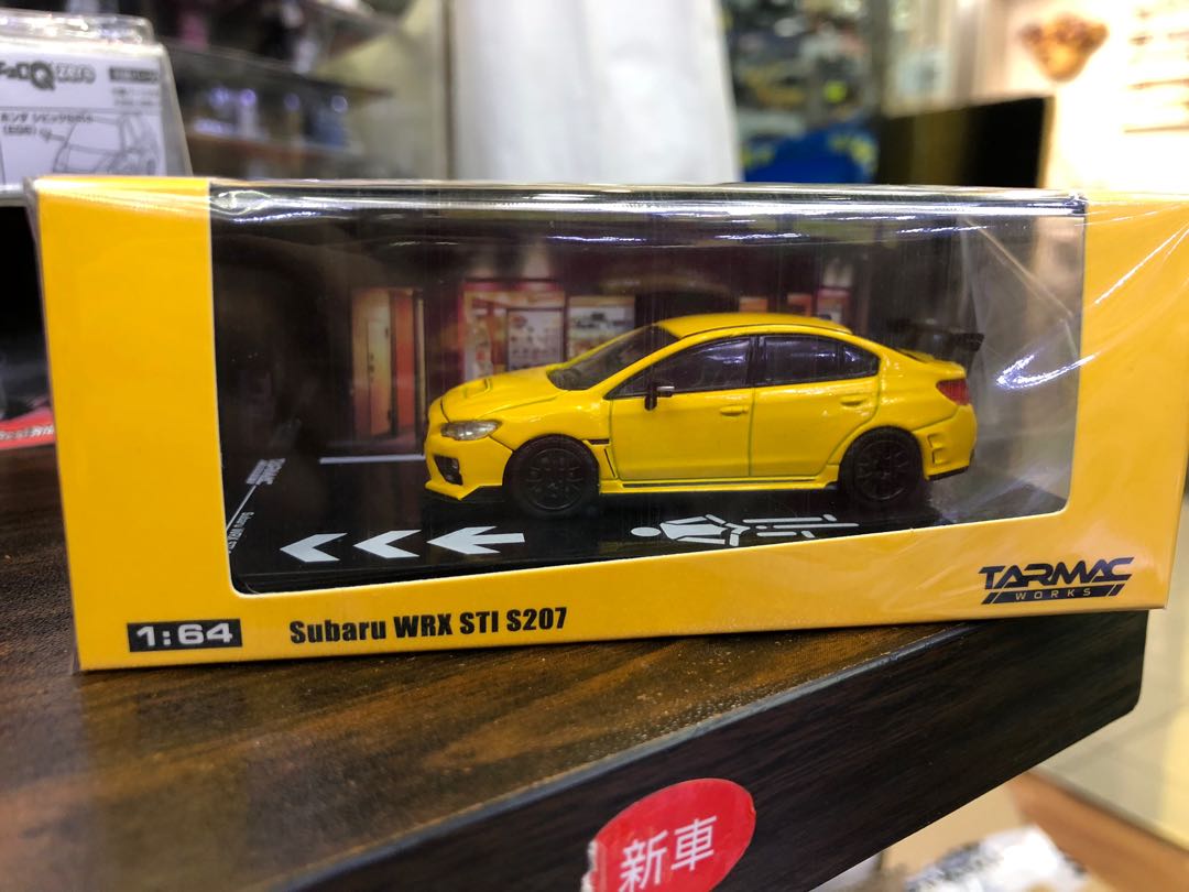 Tarmac Works 1 64 Subaru Wrx Sti S7 Nbr Package Sunrise Yellow Road64 Yellow 黃色1 64 玩具 遊戲類 玩具 Carousell