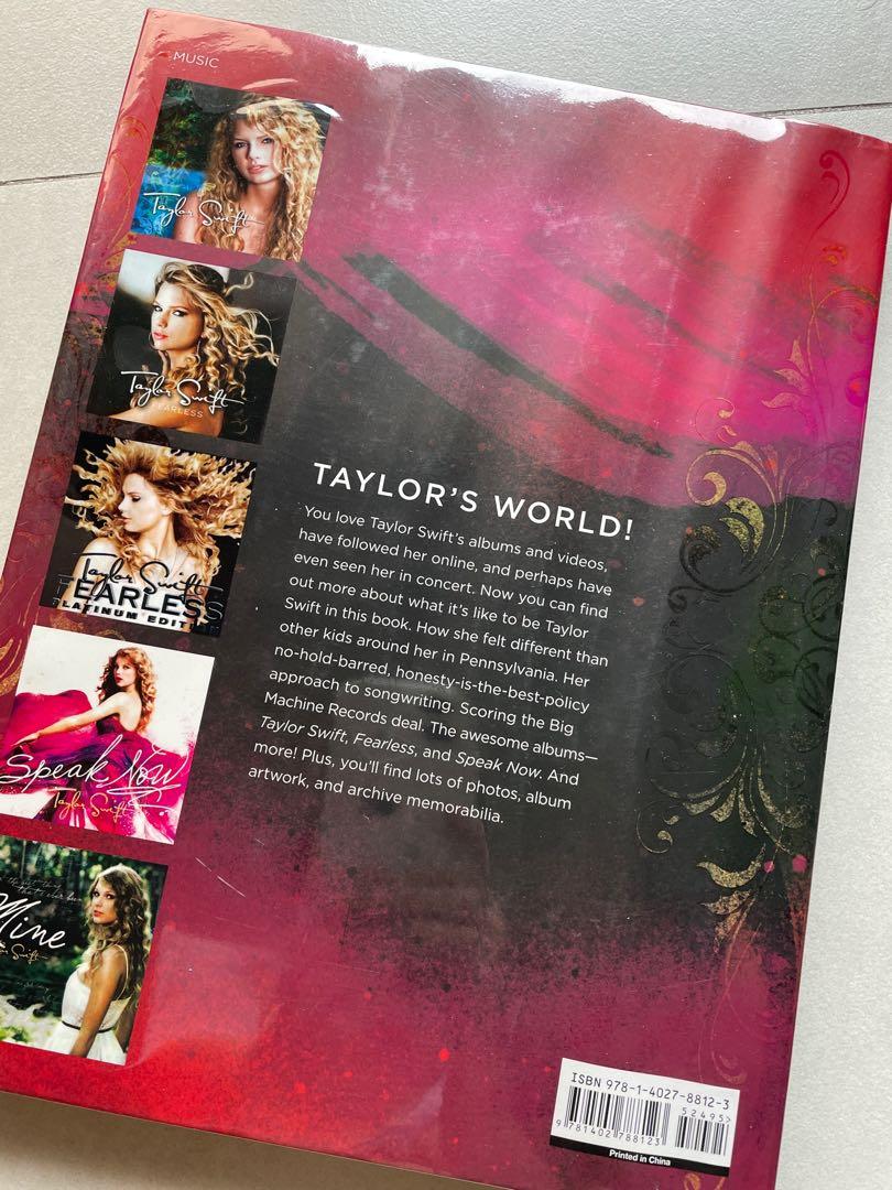 Andrew Halliday Bee Decent taylor swift coffee table book blackboard