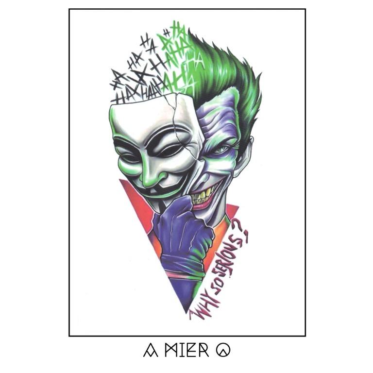 the joker why so serious tattoos