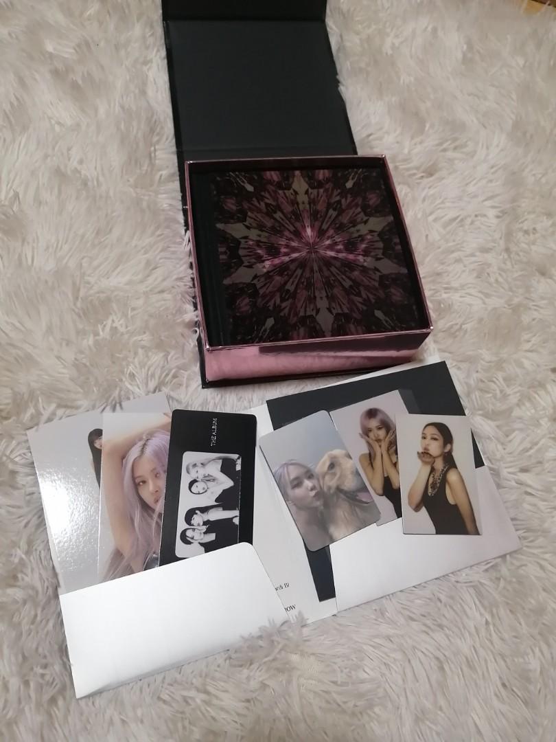 THE ALBUM - BLACKPINK COMPLETE INCLUSION W POSTER AND PHOTOCARDS ...