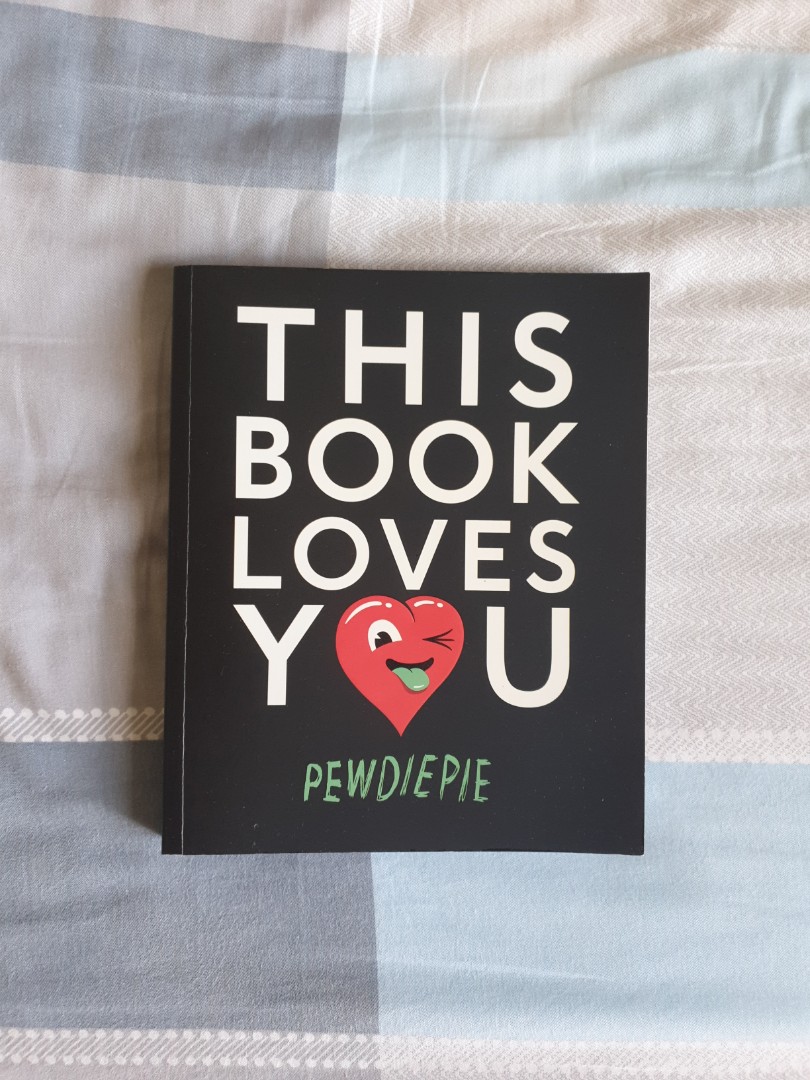 This Book Loves You Pewdiepie Hobbies Toys Books Magazines Fiction Non Fiction On Carousell