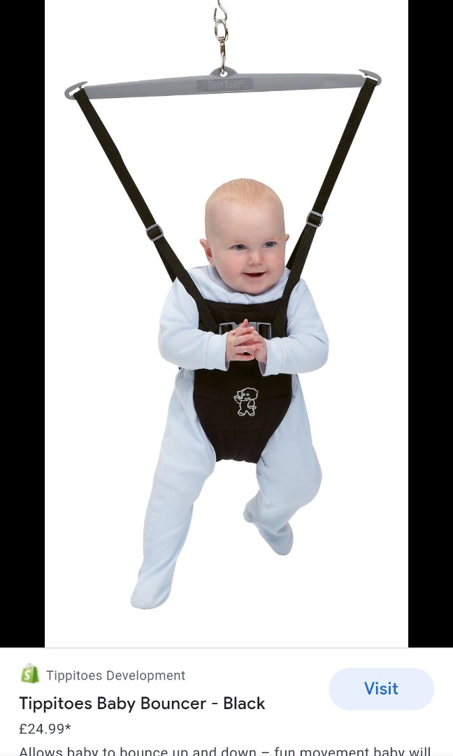 Tippitoes shop doorway bouncer