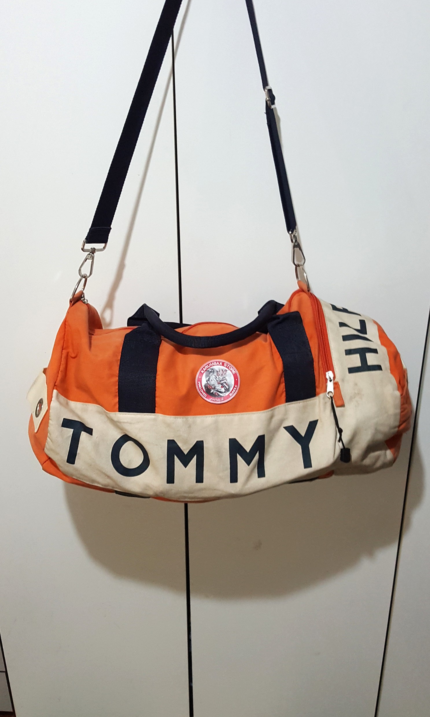 Tommy hilfiger store orange bag