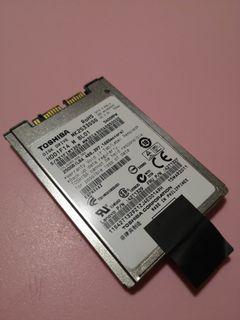 Toshiba 1.8inch 5400rpm 250gb hdd