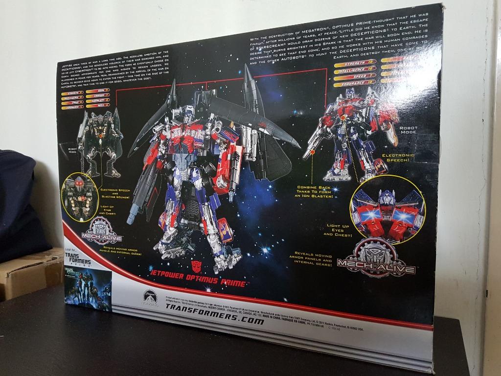 TRANSFORMERS Dark Of The Moon (DOTM) OPTIMUS PRIME & JETFIRE MISB (NOT