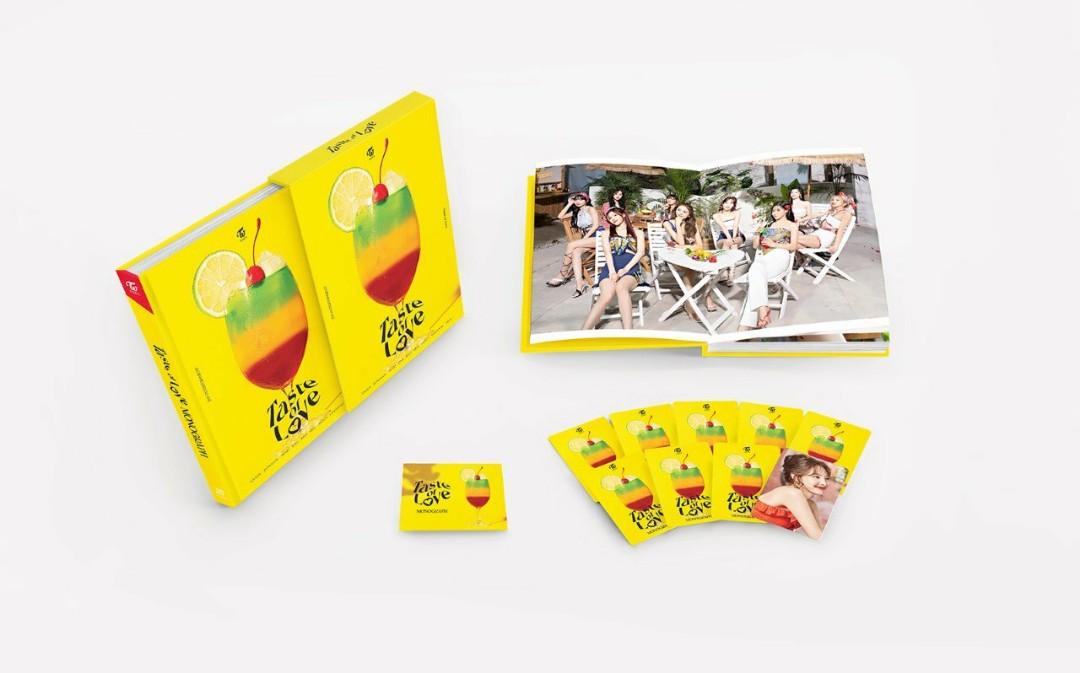TWICE TASTE OF LOVE MONOGRAPH & FILM KEYRING OFFICIAL PREORDER