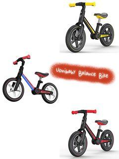 Uonibaby foldable balance bike (Red, Yellow, Red/blue)