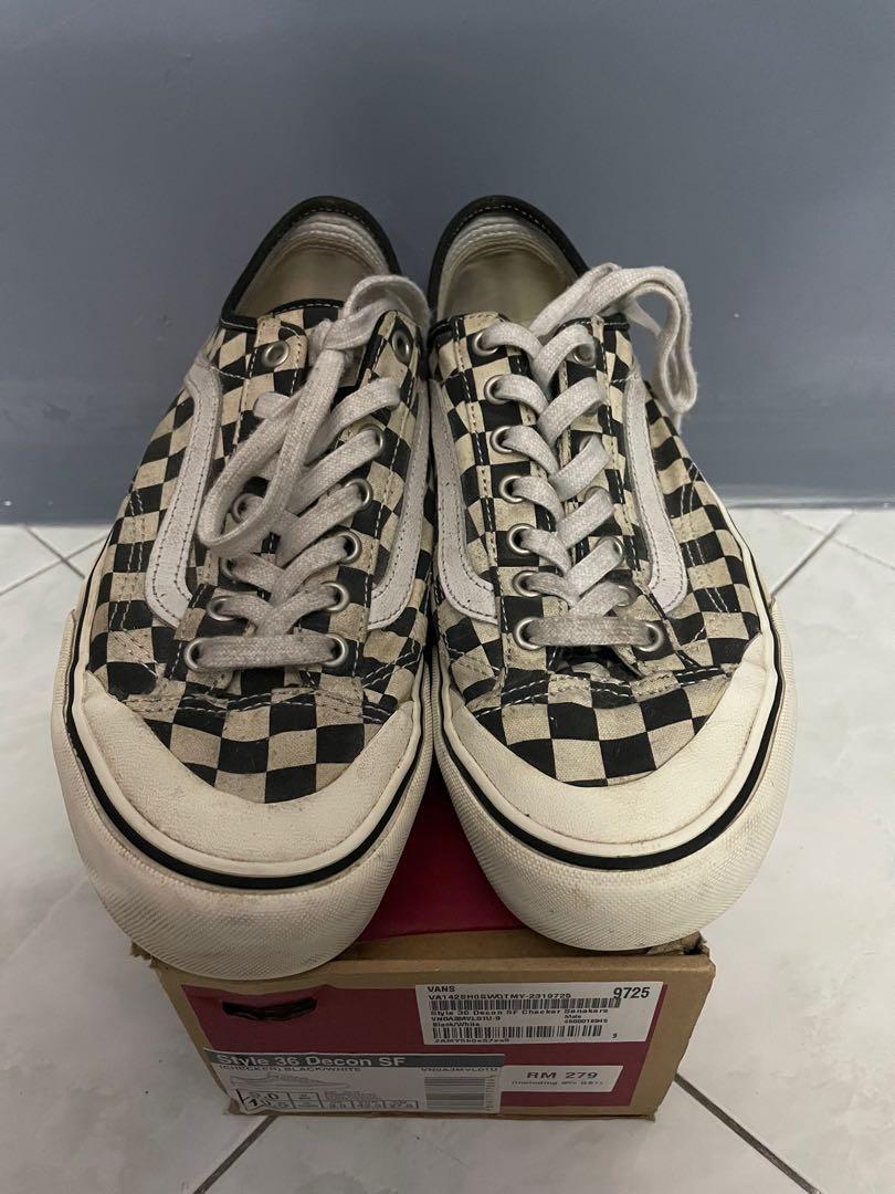 Style 36 decon sf checker top