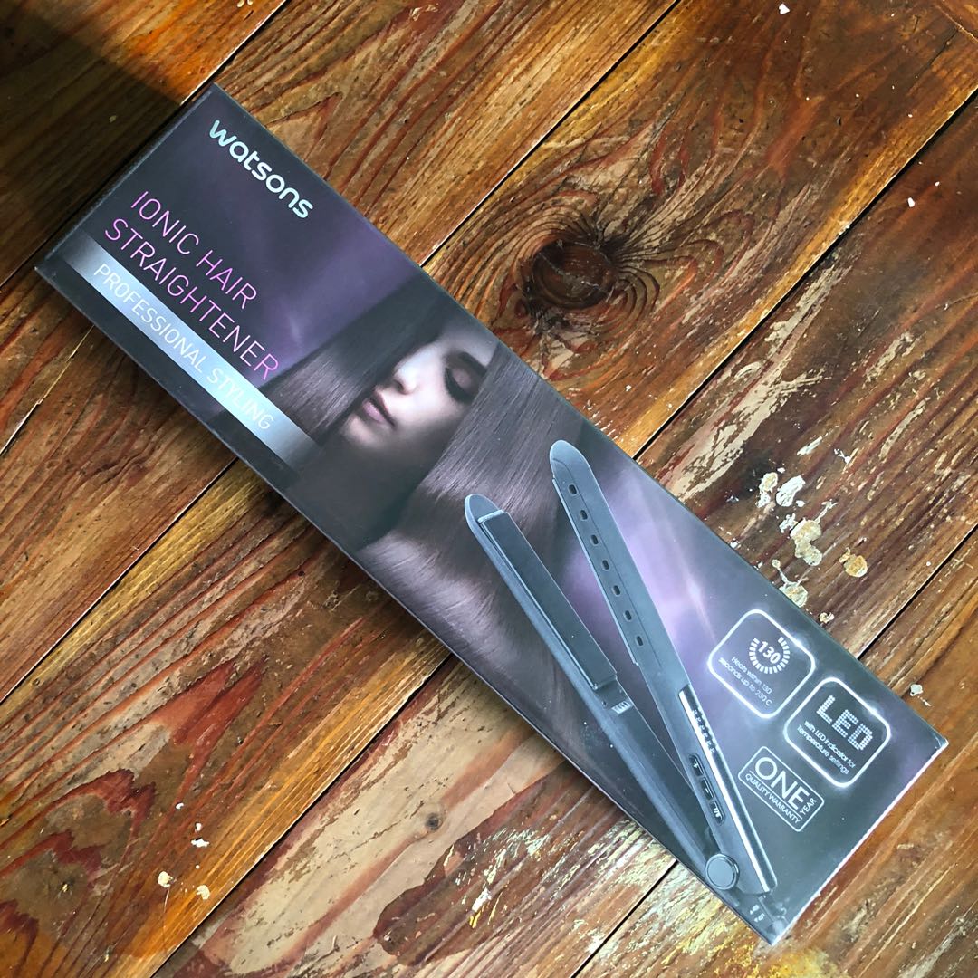 Watsons ionic hair straightener new arrivals