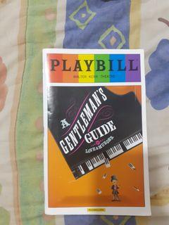 a gentlemens guide to love and murder pride playbill 2015