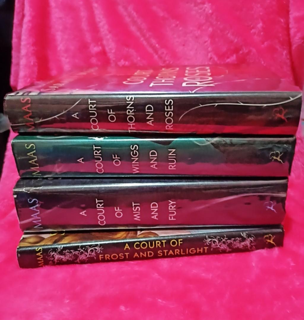 Acotar Book Set Hardcover Original Coverfirst Edition By Sarah J Maas Hobbies And Toys