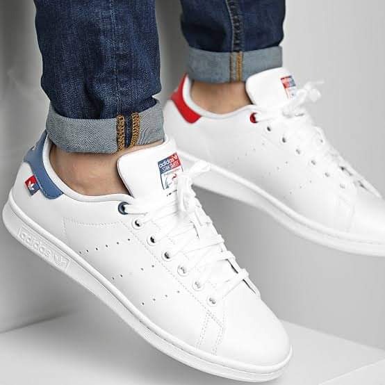 stan smith crew blue