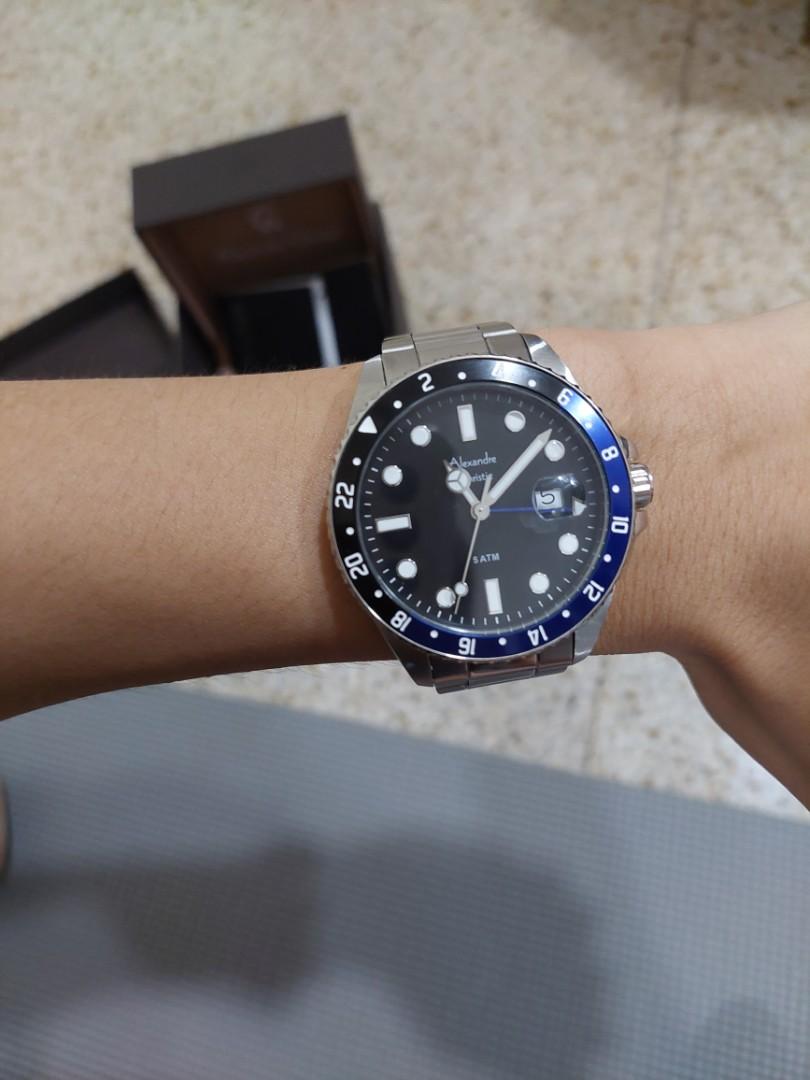 Alexandre christie diver best sale watch