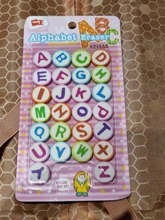 Alphabet Erasers
