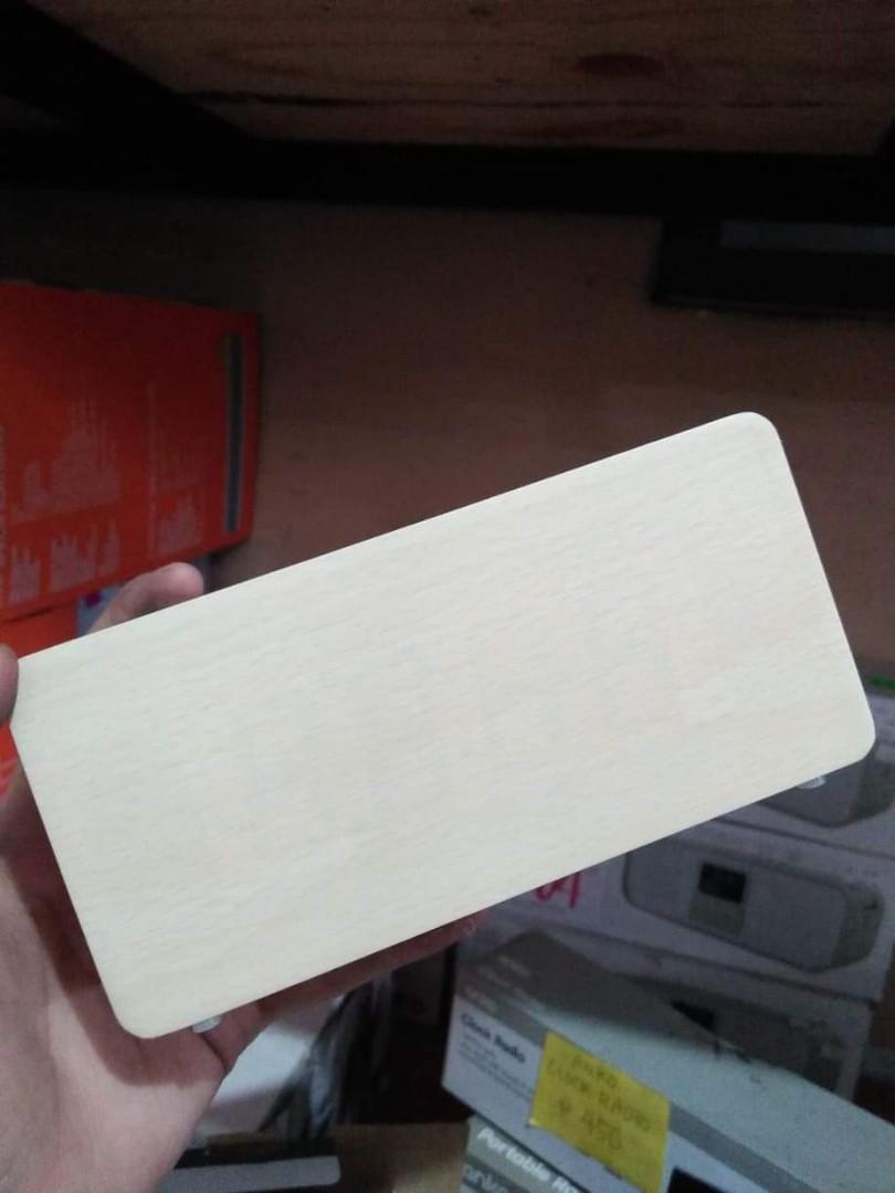 Anko LED Wooden Alarm Clock, Furniture & Home Living, Home Decor