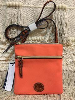 Authentic and brand new Dooney and Burke Crossbody Bag