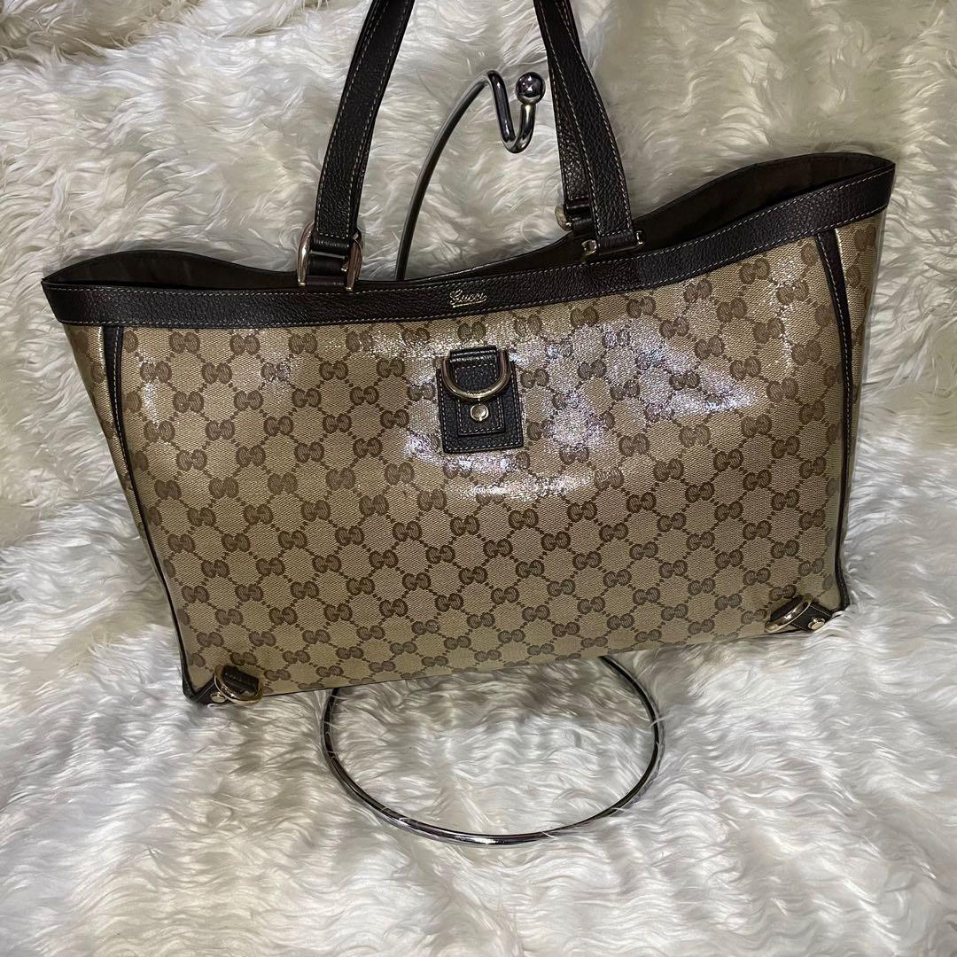 Gucci coated canvas bag online
