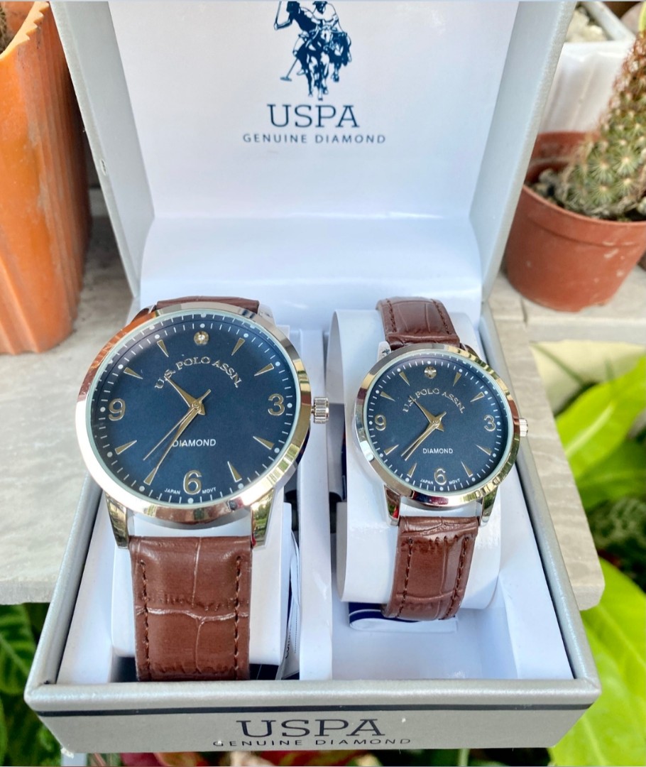 Authentic U.S. Polo Assn. Couple watch Men s Fashion Watches