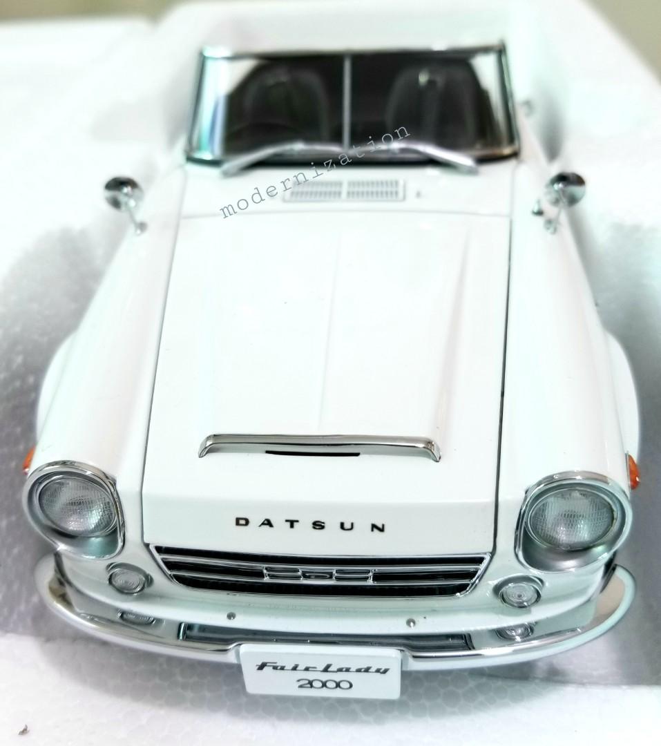 1 18 Autoart 1 18 No Nissan Datsun Fairlady 00 Sr311 White 1960 オートアート日産ダットサンフェアレディ00 Sr311 ホワイト Janコード 10 興趣及遊戲 玩具 遊戲類 Carousell