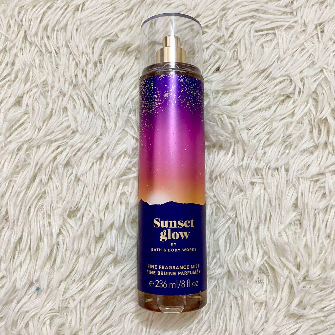 Bath & Body Works Sunset Glow Fine Fragrance Mist, Beauty & Personal