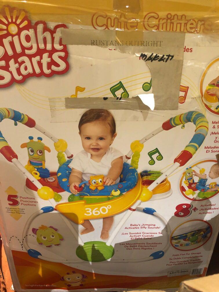 Bright starts cute critters activity cheap jumper