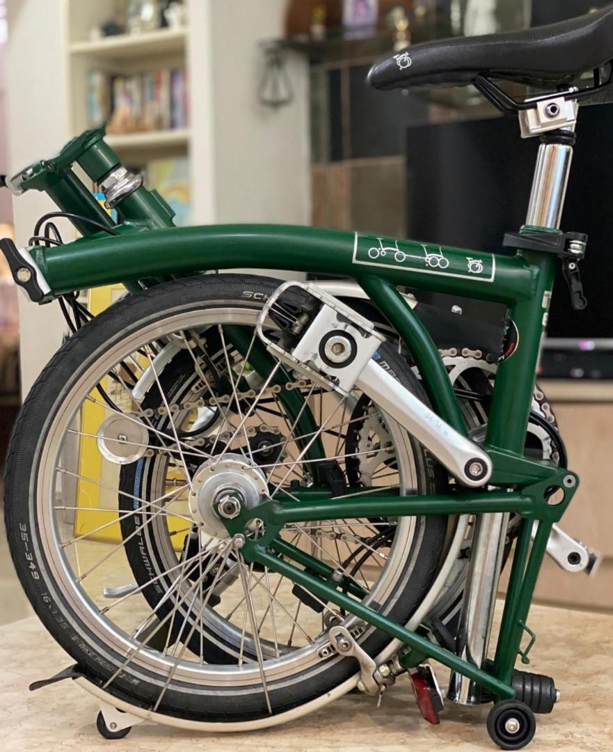 Brompton clearance extended seatpost