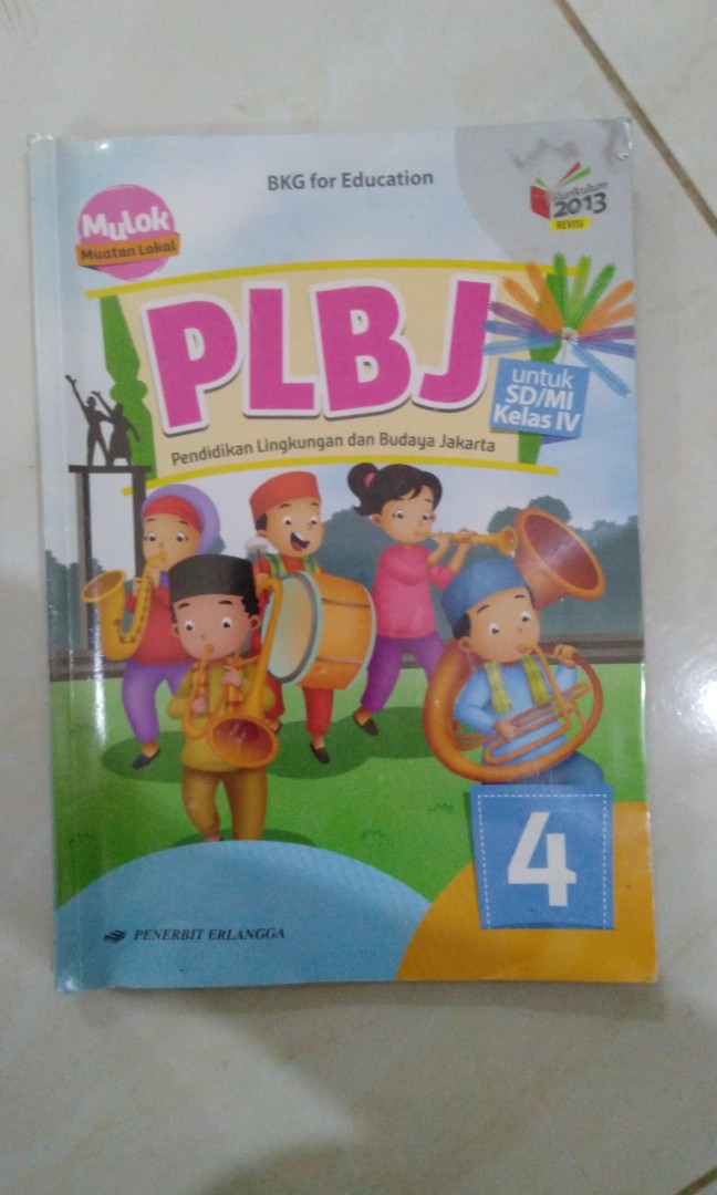 Buku Plbj Kelas 4 Sd Buku Alat Tulis Buku Di Carousell