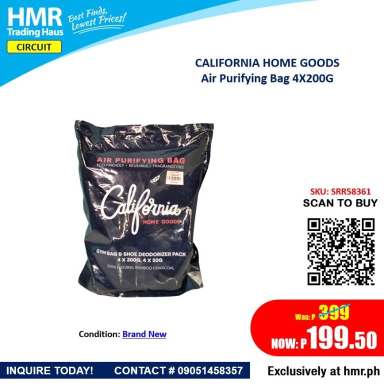 CALIFORNIA HOME GOODS Air Purifying Bag 4X200G Everything Else